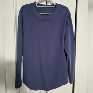 BYLT Basics Long Sleeve Tee - Navy